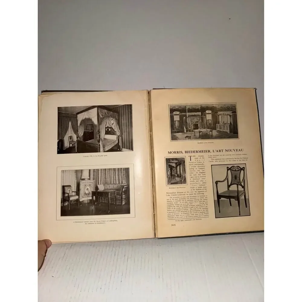 Book Period Furnishings~1922 3rd Ed Hardcover~Acceptable